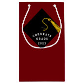 Afstuderen Klasse van 2025 Gefeliciteerd Kleine Ge Klein Cadeauzakje (Achterkant)