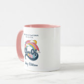 Afstuderen Klasse van 2025 Gift Retro Gepersonalis Mok (Voorkant links)