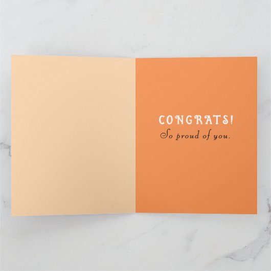 Afstuderen Klasse van 2025 Kaart (Binnen)