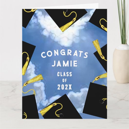 Afstuderen Klasse van 2025 Kaart (Voorkant)