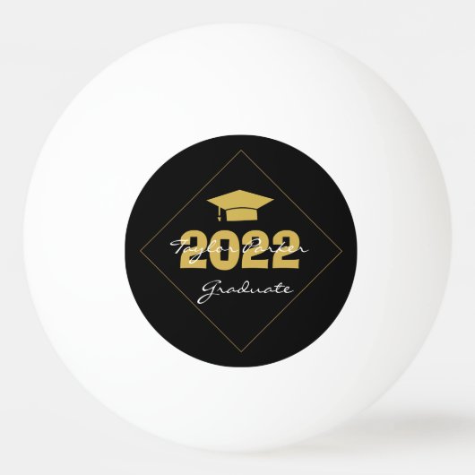 Afstuderen Klasse van 2025 Pingpongbal (Voorkant)