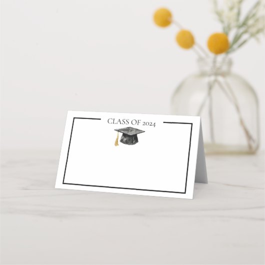 Afstuderen Klasse van 2025 Place Card Plaatskaartje (Voorkant)