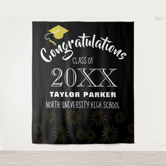 Afstuderen Klasse van 2025 Wandkleed (Voorkant)