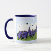 Afstuderen Klasse van 20XX Afro-Amerikaans Foto Mok (Links)