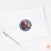 Afstuderen Klasse van 20XX Afstuderen Foto Ronde Sticker (Envelop)