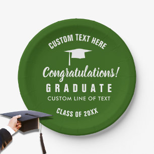 Afstuderen Klasse van 20XX Congrats Afstudeerder G Papieren Bordje