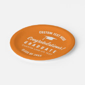 Afstuderen Klasse van 20XX Congrats Afstudeerder S Papieren Bordje (Gekanteld)