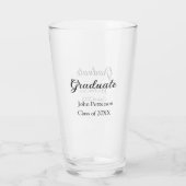 Afstuderen klasse van 20XX eenvoudige minimum afst Glas (Achterkant)