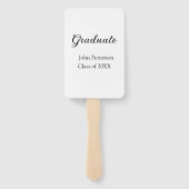 Afstuderen klasse van 20XX eenvoudige minimum afst Handwaaier (Achterkant)