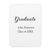 Afstuderen klasse van 20XX eenvoudige minimum afst Magneet (Verticaal)