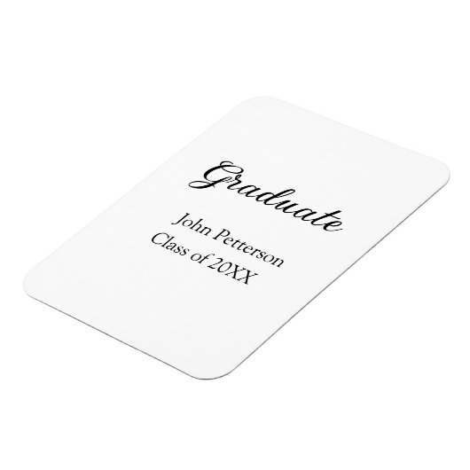 Afstuderen klasse van 20XX eenvoudige minimum afst Magneet (Linkerzijde)