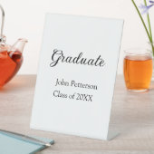 Afstuderen klasse van 20XX eenvoudige minimum afst Reclamebord Met Voetstuk (Insitu)