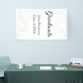 Afstuderen klasse van 20XX eenvoudige minimum afst Spandoek (Beurs)