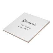 Afstuderen klasse van 20XX eenvoudige minimum afst Tegeltje (Zijkant)