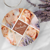 Afstuderen Klasse van 20XX Moderne Graduation Cap Sleutelhanger
