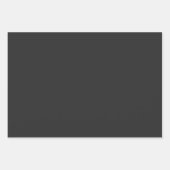 Afstuderen Klasse van 20XX Moderne Zwart-wit Inpakpapier Vel (Voorkant 2)