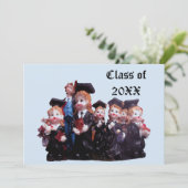 Afstuderen Klasse van 20XX Porseleinen Beeldjes Fo Kaart (Staand voorkant)