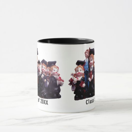 Afstuderen Klasse van 20XX Porseleinen Beeldjes Fo Mok (Midden)