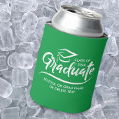 Afstuderen Klasse van 20XX Uw Aangepaste kleur op  Blikjeskoeler