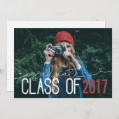 AFSTUDEREN KLASSE VAN ... AANKONDIGING (Voorkant / Achterkant)