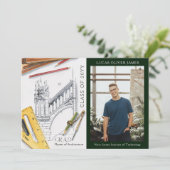 Afstuderen Klasse van Architectuuringenieur (Staand voorkant)