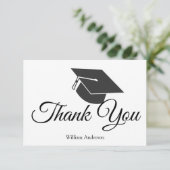 AFSTUDEREN KLASSE VAN - DANK U BEDANKKAART (Staand voorkant)