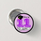 Afstuderen Klasse van de Button 2011 Naam 2 toevoe (Voorkant /achterkant)