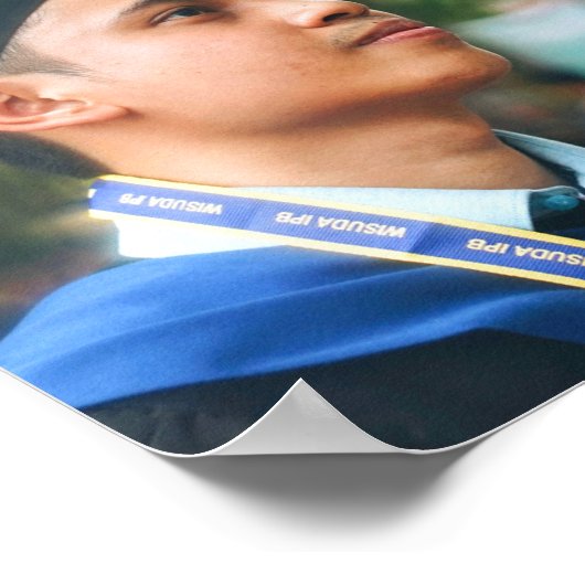 Afstuderen klasse van de Foto van het College Coll Poster (Hoek)