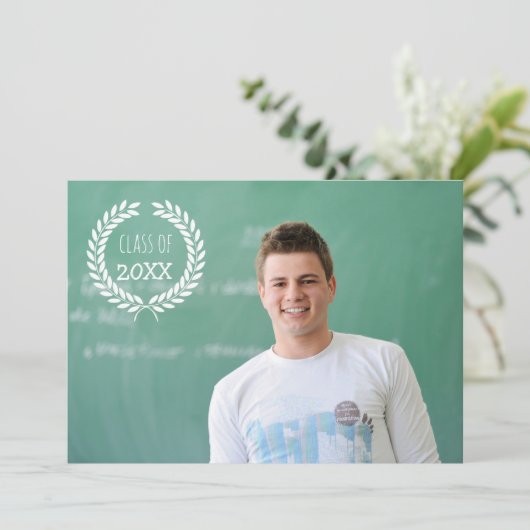 Afstuderen klasse van de Fotouitnodigingen Kaart (Staand voorkant)