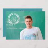 Afstuderen klasse van de Fotouitnodigingen Kaart (Voorkant / Achterkant)