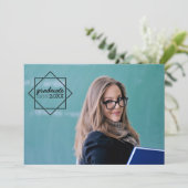 Afstuderen klasse van de Fotouitnodigingen Kaart (Staand voorkant)