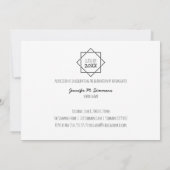 Afstuderen klasse van de Fotouitnodigingen Kaart (Achterkant)