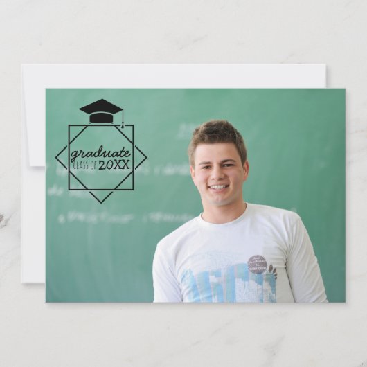 Afstuderen klasse van de Fotouitnodigingen Kaart (Voorkant)