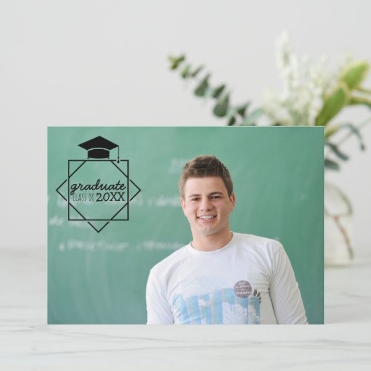 Afstuderen klasse van de Fotouitnodigingen Kaart (Staand voorkant)