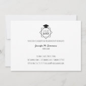 Afstuderen klasse van de Fotouitnodigingen Kaart (Achterkant)