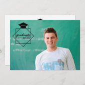 Afstuderen klasse van de Fotouitnodigingen Kaart (Voorkant / Achterkant)