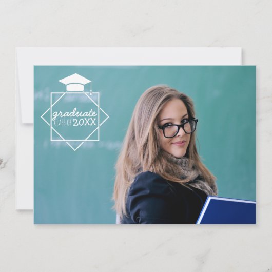 Afstuderen klasse van de Fotouitnodigingen Kaart (Voorkant)