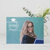 Afstuderen klasse van de Fotouitnodigingen Kaart (Staand voorkant)