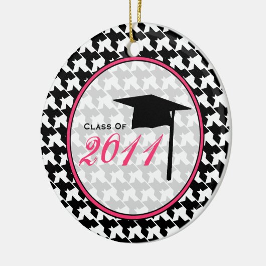 Afstuderen Klasse van de Houndstooth Ornament 2011 (Links)
