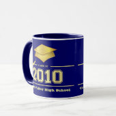 Afstuderen Klasse van de Mokken 2010 - Blauw en go (Voorkant links)