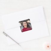 Afstuderen klasse van de Photo Square Sticker 2022 (Envelop)