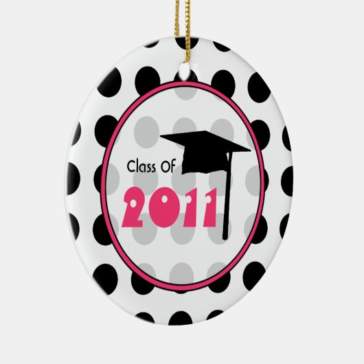 Afstuderen Klasse van de Polka Dot Ornament 2011 (Rechts)