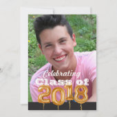 Afstuderen klasse van de Uitnodiging van de Aankon (Voorkant)