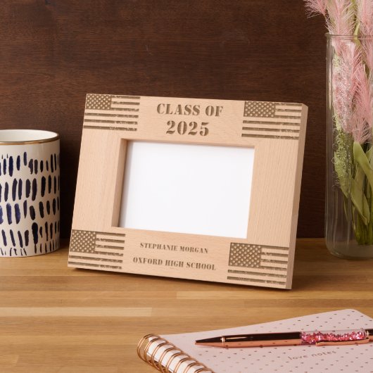 Afstuderen Klasse van Elk Jaar Gegraveerd (Links)