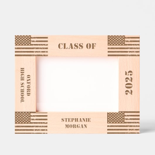 Afstuderen Klasse van Elk Jaar Gegraveerd (Voorkant)