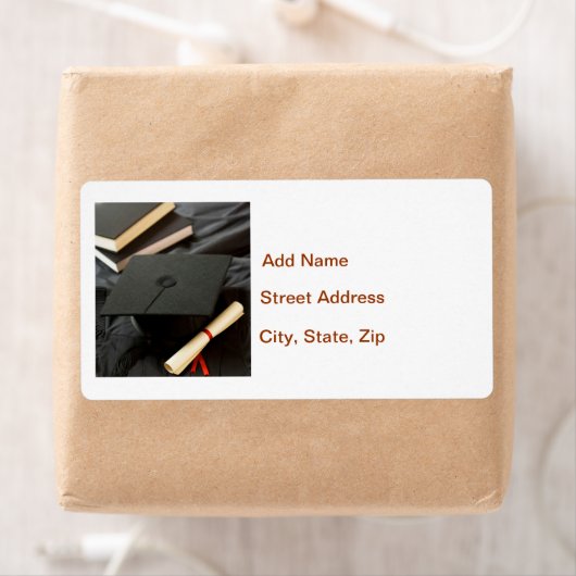 Afstuderen klasse van etiket (Insitu)