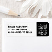 Afstuderen klasse van etiket (Insitu)