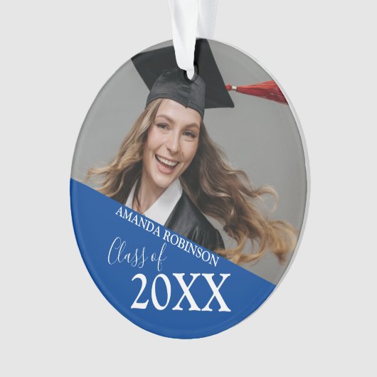 Afstuderen klasse van | Fotoversiering Ornament (voorkant)