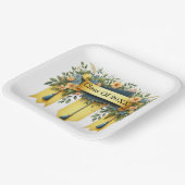 Afstuderen klasse van Gepersonaliseerd Papieren Bordje (Gebogen)