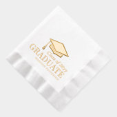 Afstuderen klasse van gepersonaliseerde naam Afstu Folie Servetten (Rechts)